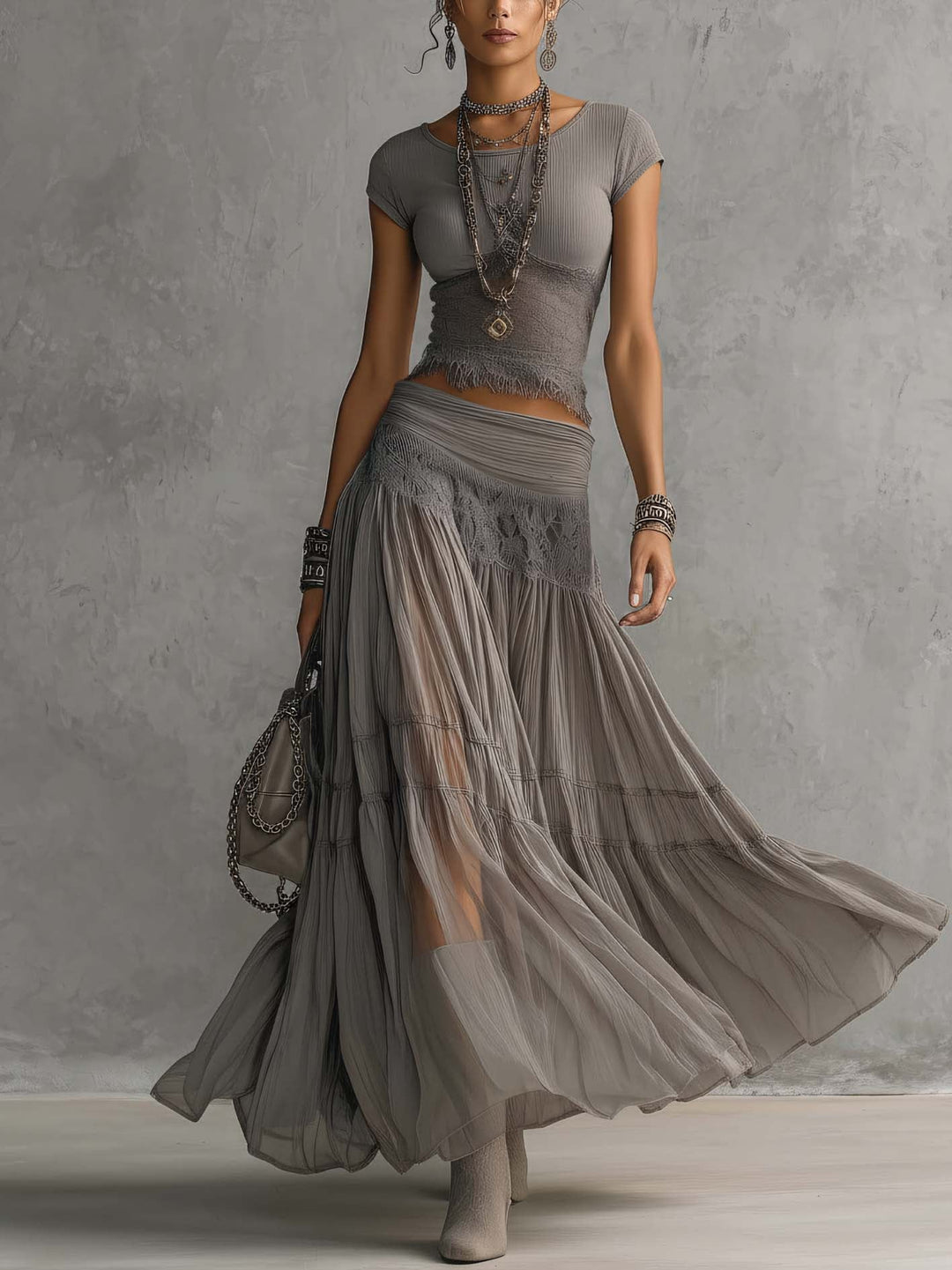 Elena | Now a maxi skirt and top