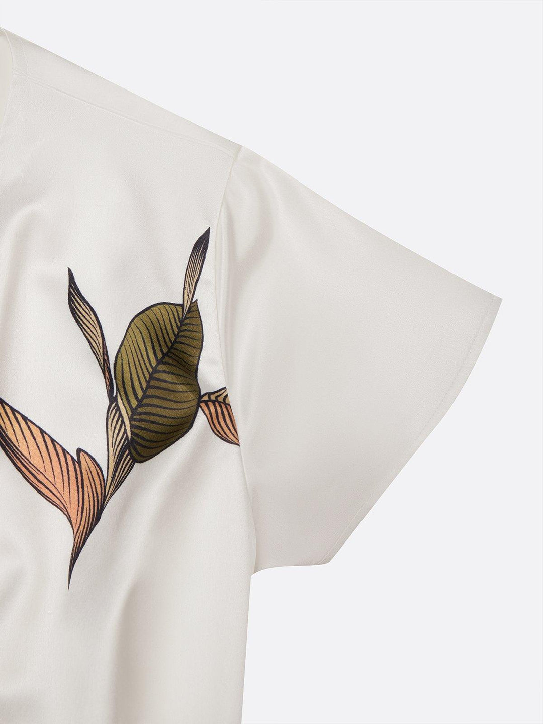 Aura | Satin Botanical Dress