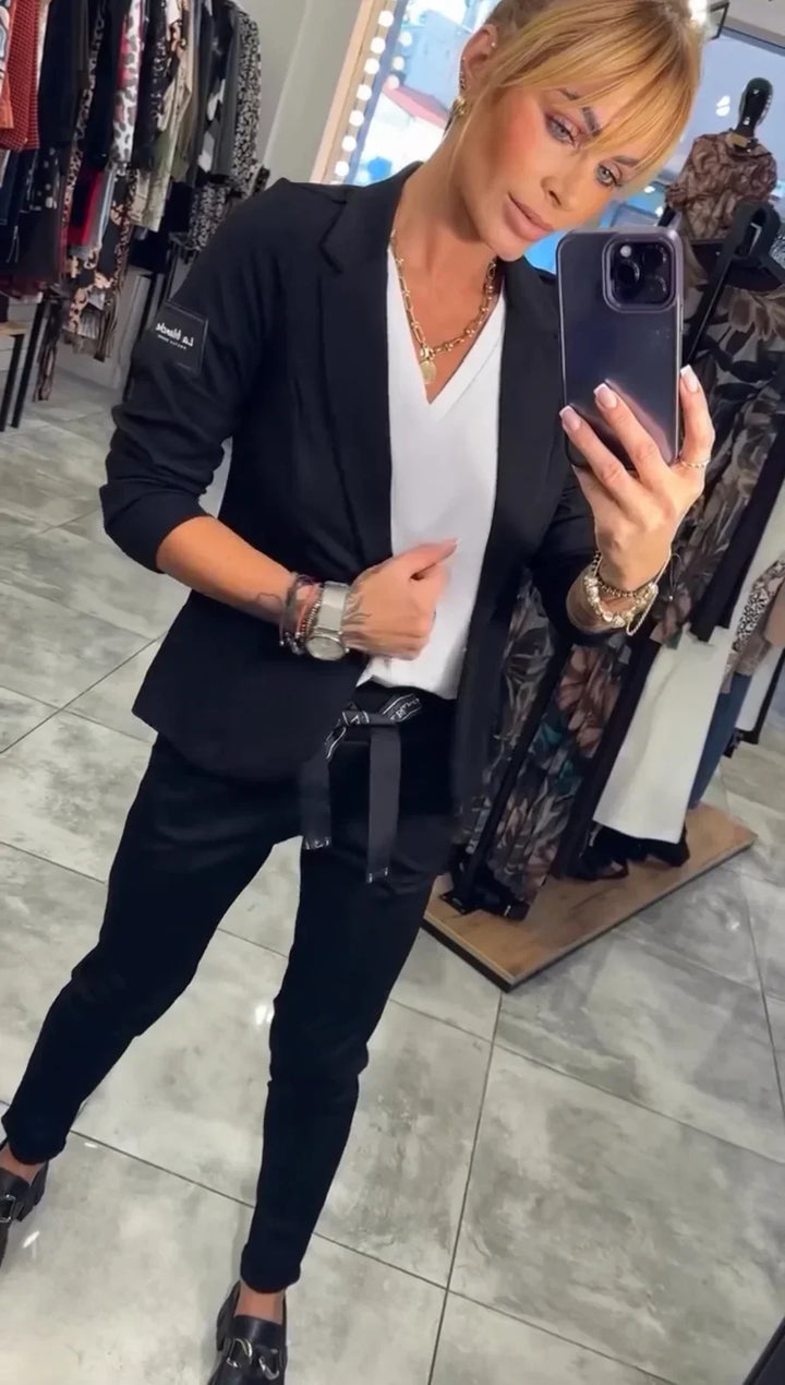 Vendula™ | Elegantni dvodijelni set s blazerom i jogger hlačama