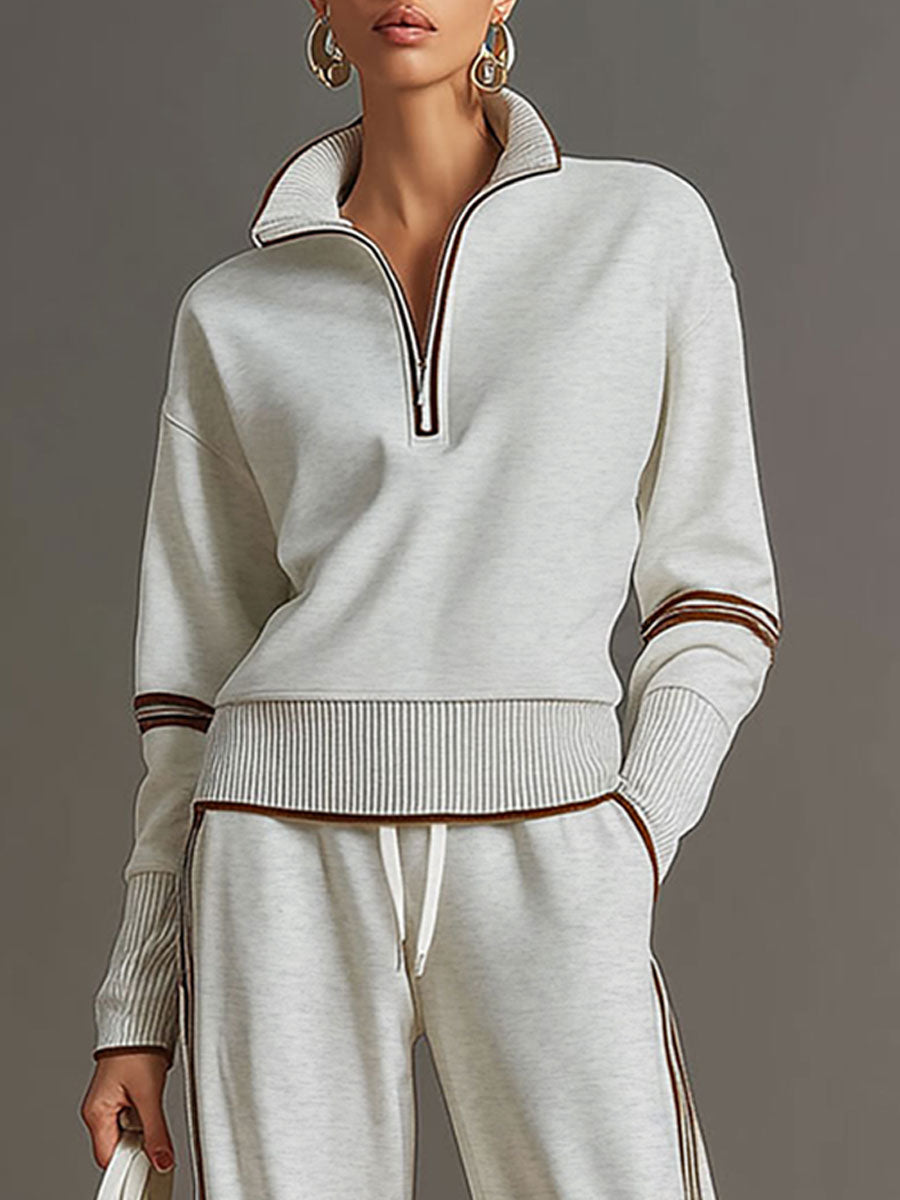 Marietta | Bluza i hlače širokih nogavica