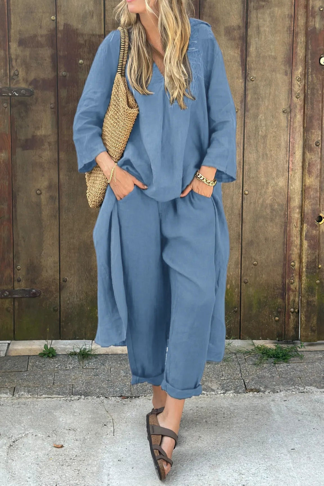 Natálie™ | Elegantan dvodijelni ljetni komplet