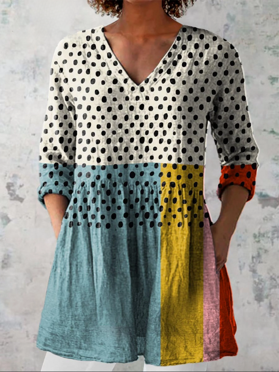 Valerie | Duga bluza s V-izrezom
