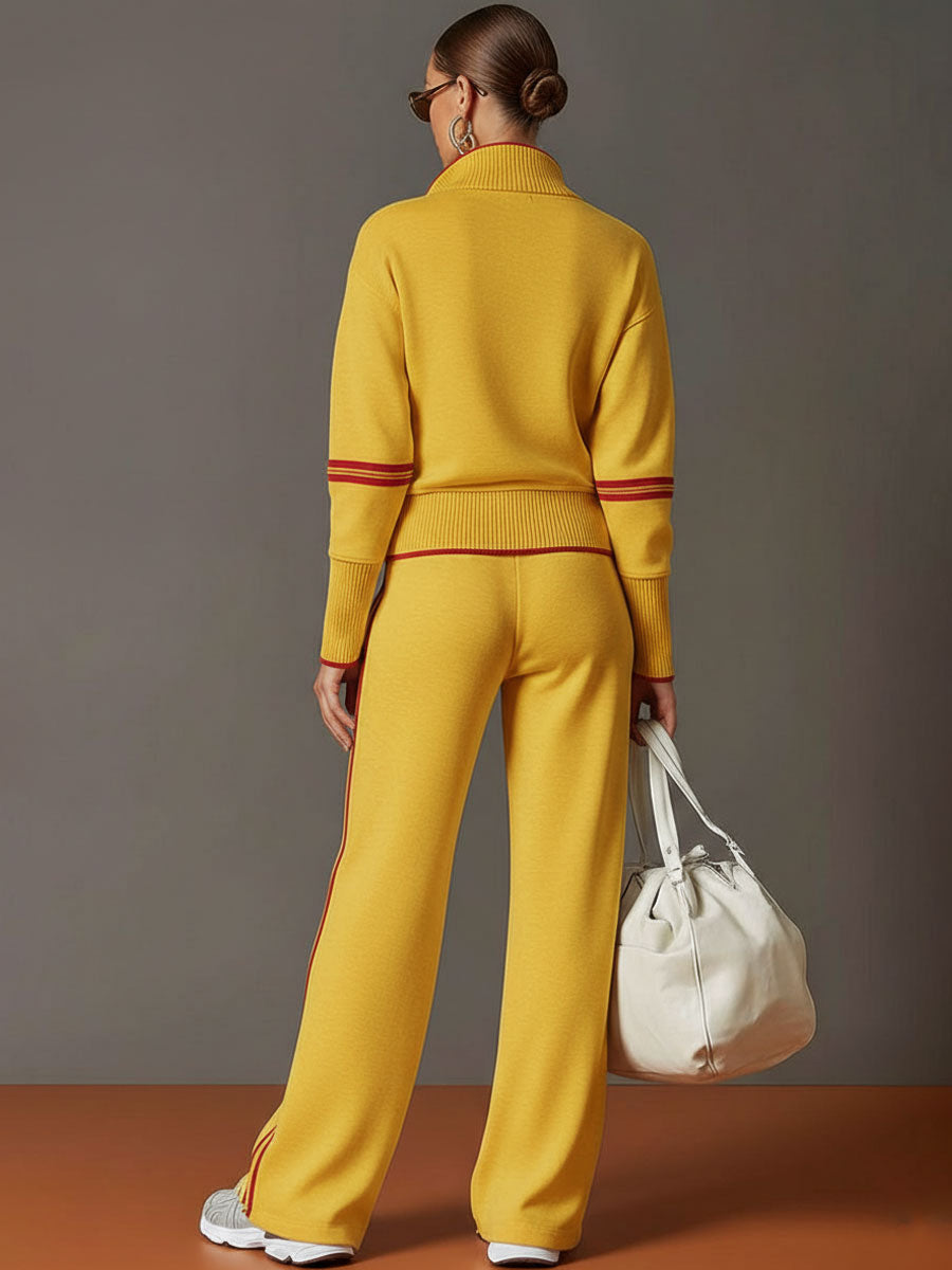 Marietta | Bluza i hlače širokih nogavica