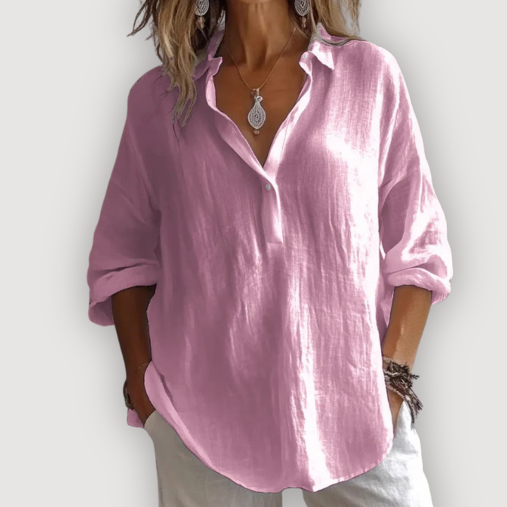 LILA – LEŽERNA BLUZA