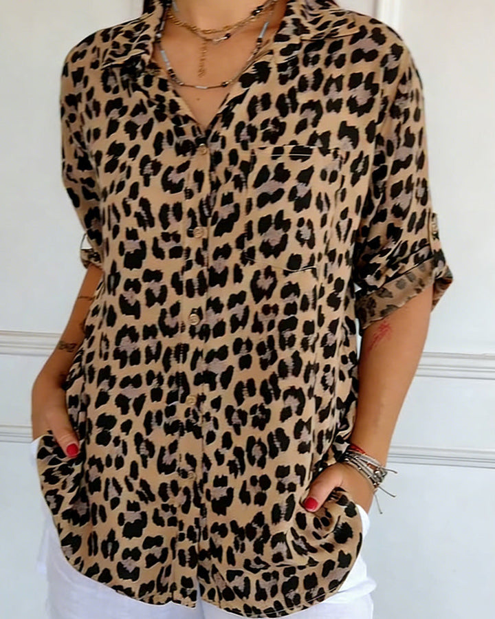 Susan | Modne bluze s leopard uzorkom