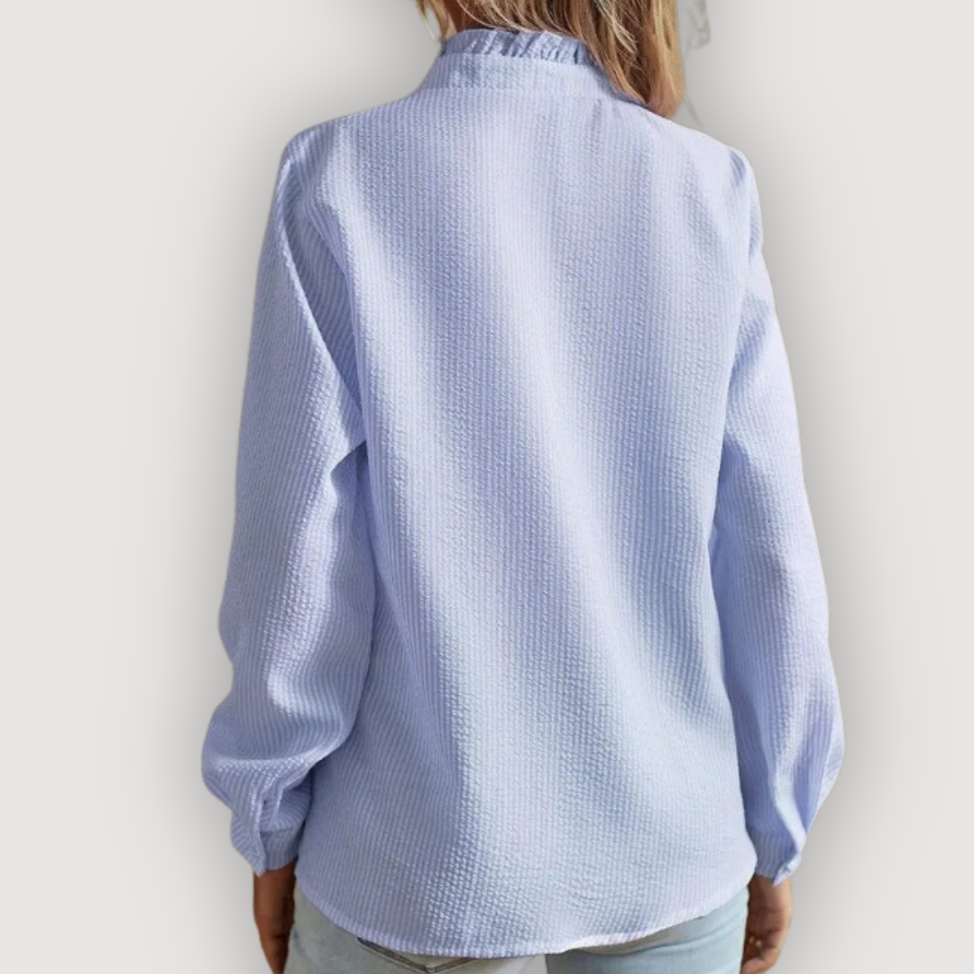 CLARA – BLUZA S VOLANOM