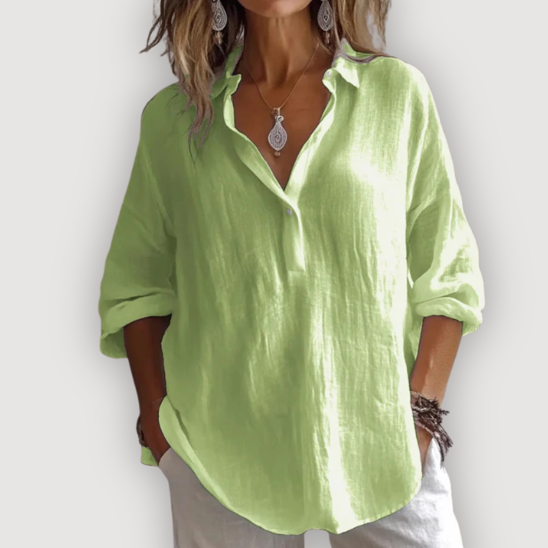LILA – LEŽERNA BLUZA
