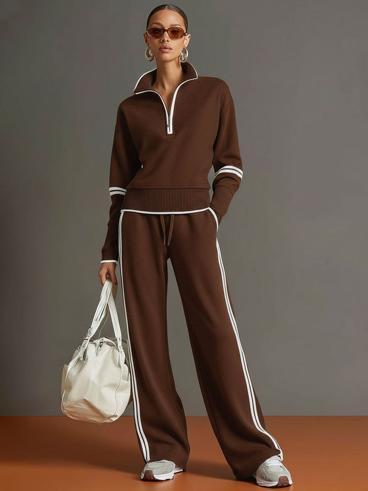 Marietta | Bluza i hlače širokih nogavica