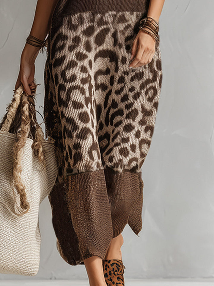 Amelia™ | Midi haljina s leopard uzorkom