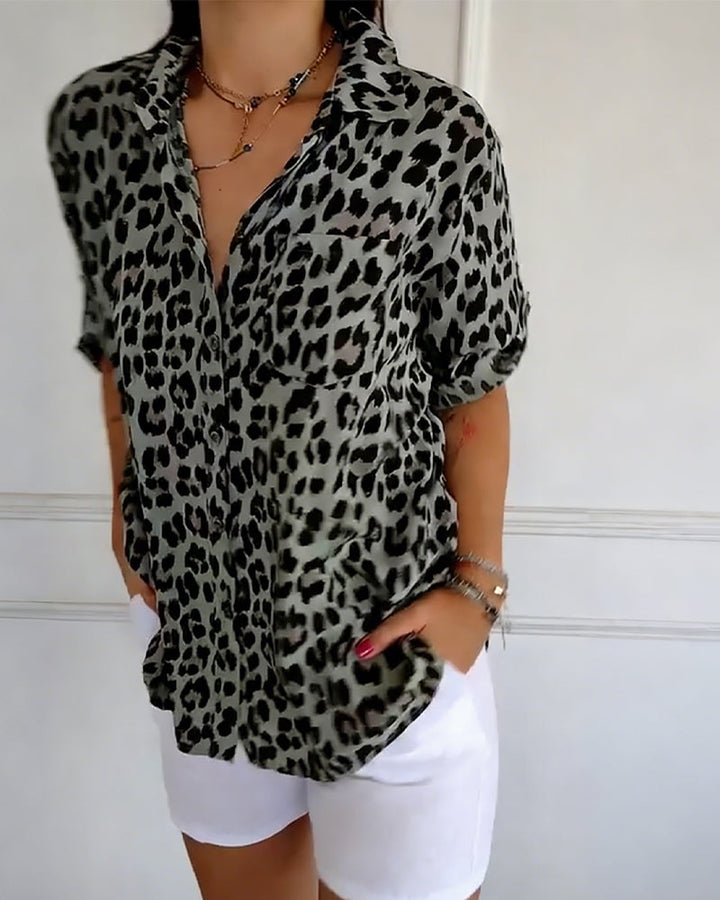 Susan | Modne bluze s leopard uzorkom