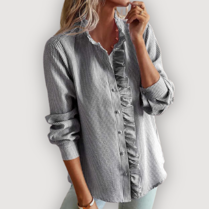 CLARA – BLUZA S VOLANOM