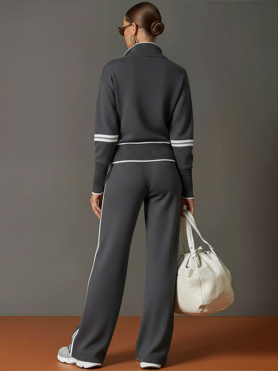 Marietta | Bluza i hlače širokih nogavica