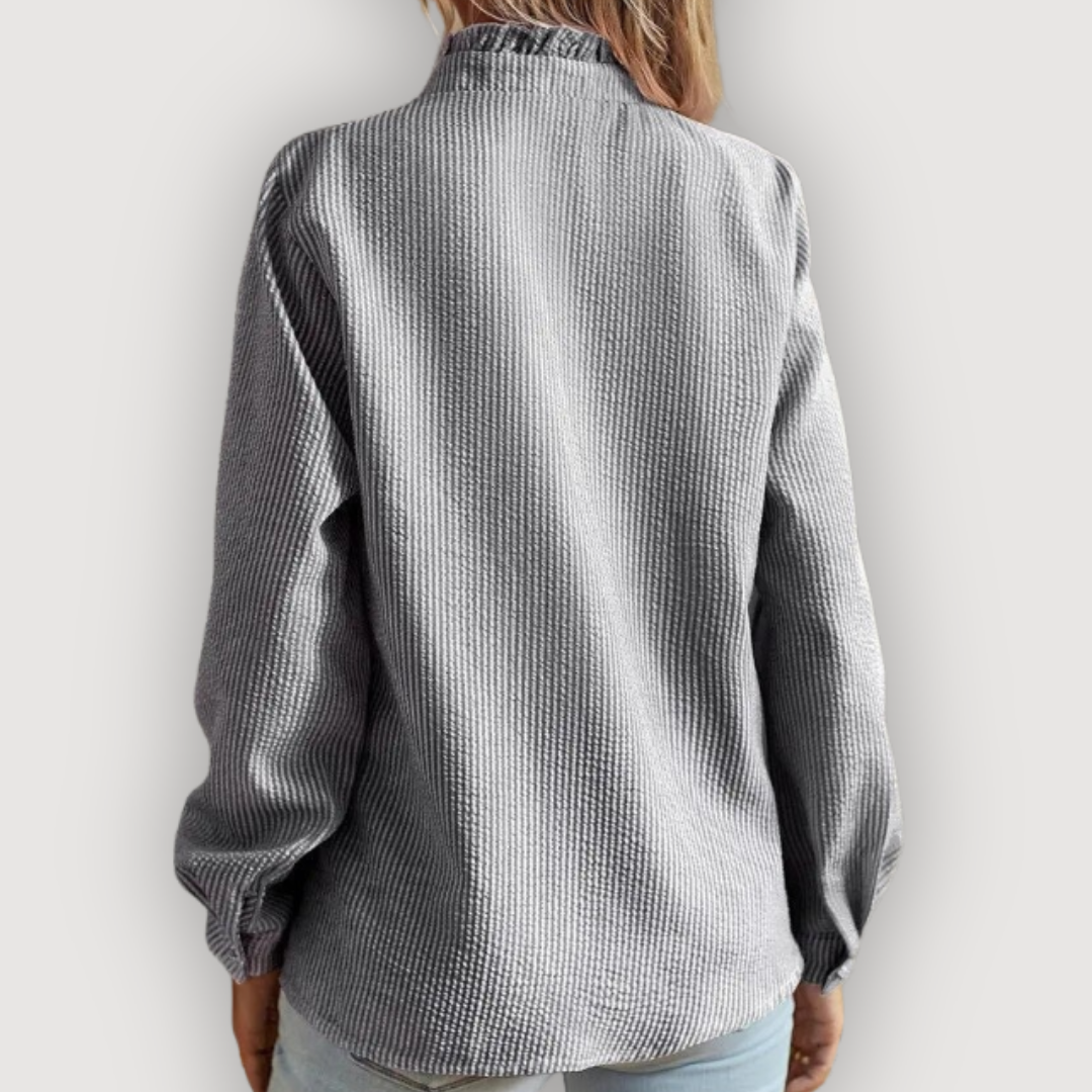 CLARA – BLUZA S VOLANOM