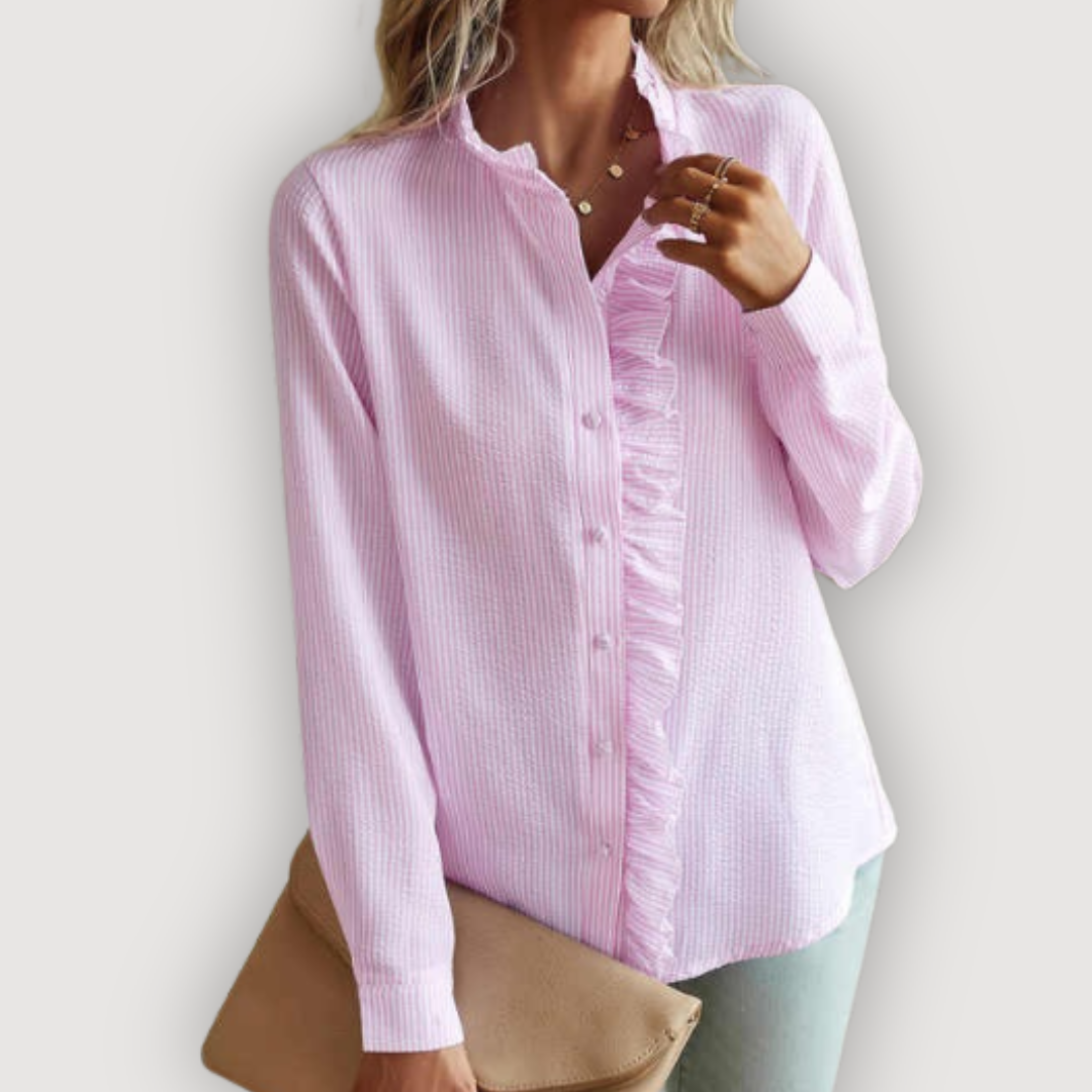 CLARA – BLUZA S VOLANOM