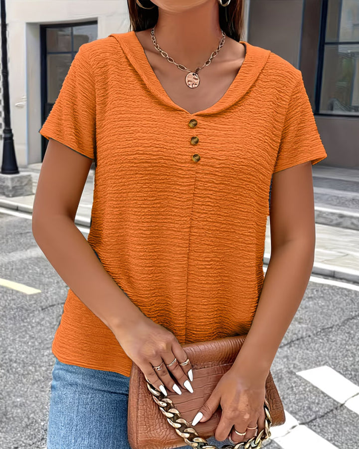Barbara|Polo majica s ovratnikom i gumbima
