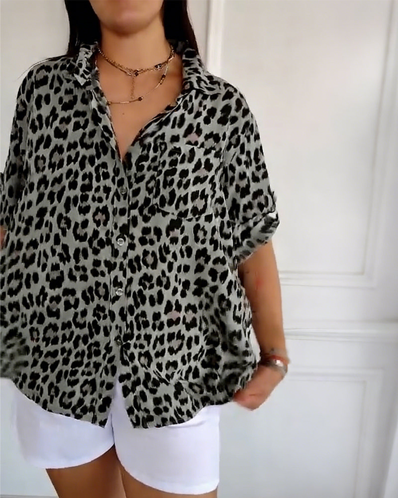 Susan | Modne bluze s leopard uzorkom