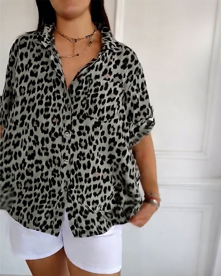 Susan | Modne bluze s leopard uzorkom