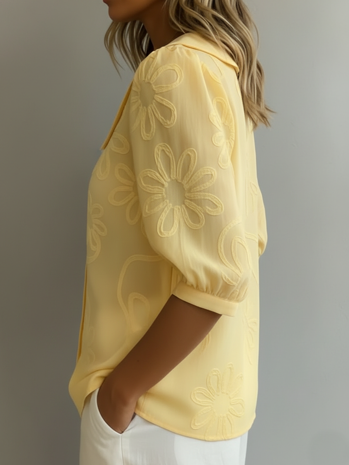 Aurélie™ — Elegantna cvjetna lagana bluza