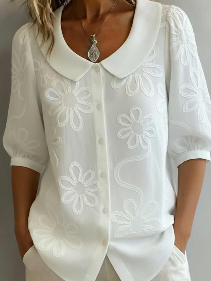 Aurélie™ — Elegantna cvjetna lagana bluza