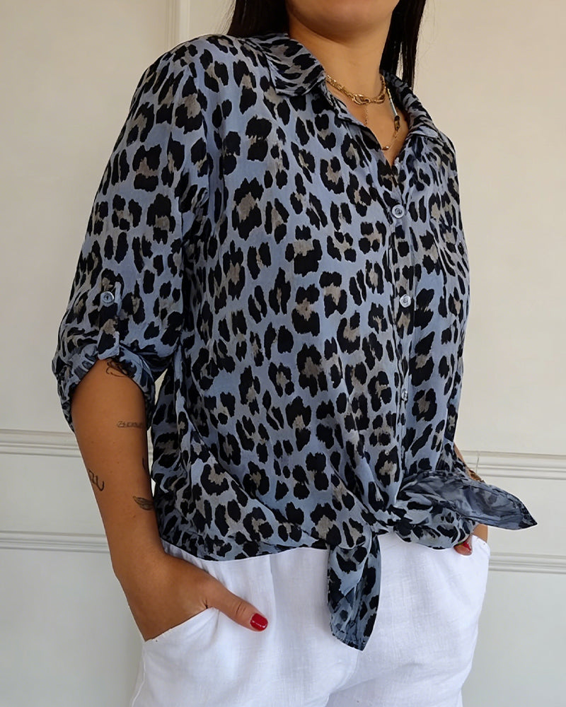 Susan | Modne bluze s leopard uzorkom